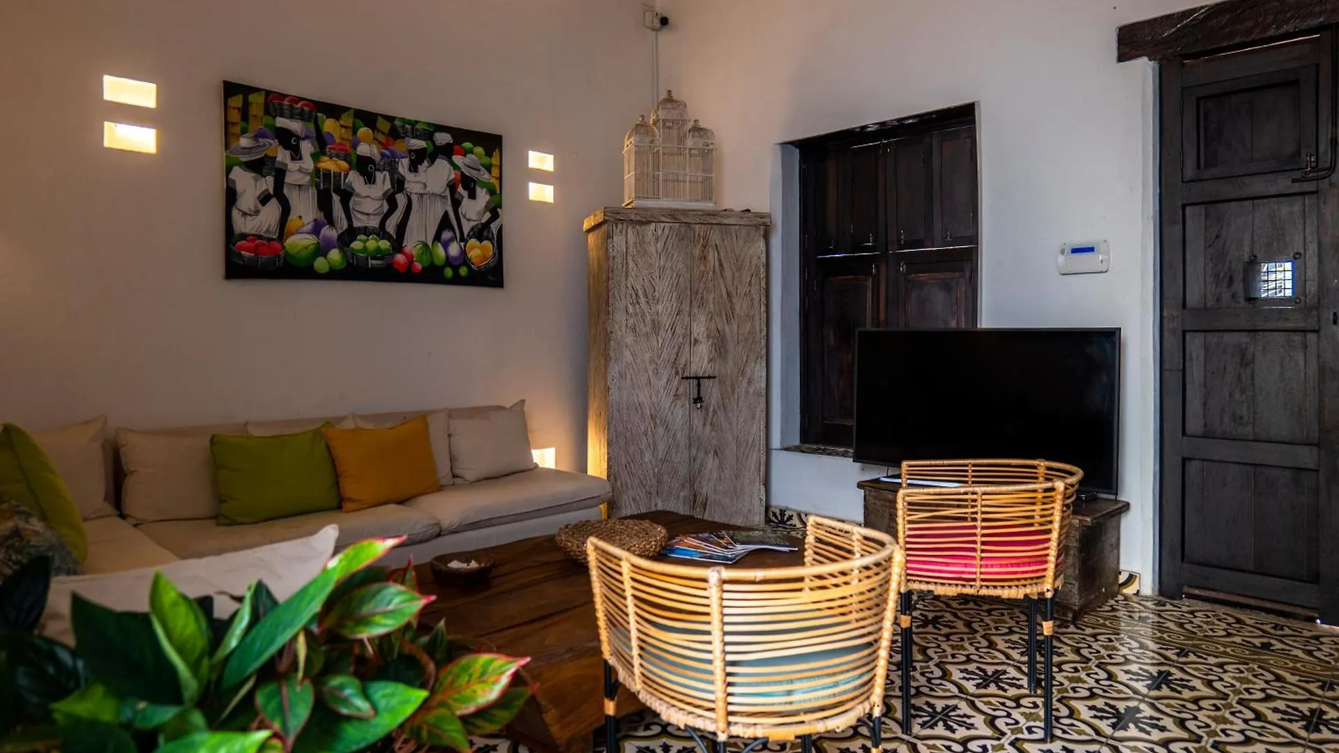 Casa Familiar - Maria De Las Palmas -Getsemani Villa Cartagena 0*,